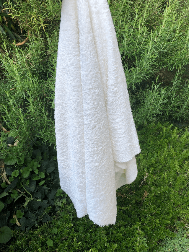 Asciugamano in Bamboo bianco - 70x95cm